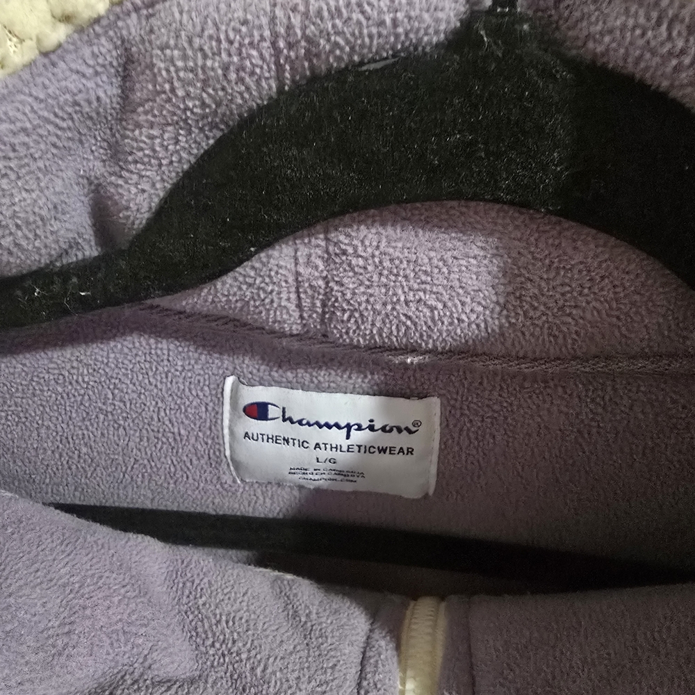 Champion Cream Sherpa Pullover - Picture 2 of 3
